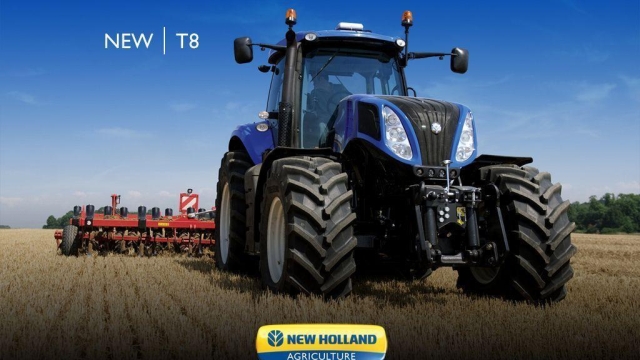 The Mighty Holland Tractor: Powering Agricultural Success