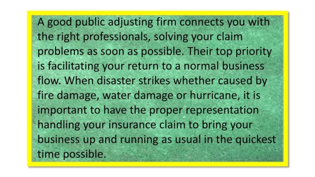 Unveiling the Role of Public Adjusters: Maximizing Insurance Claims